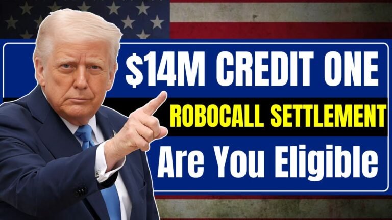 $14M Credit One Robocall Settlement