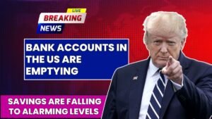 Bank accounts in the US are emptying and savings are falling to alarming levels